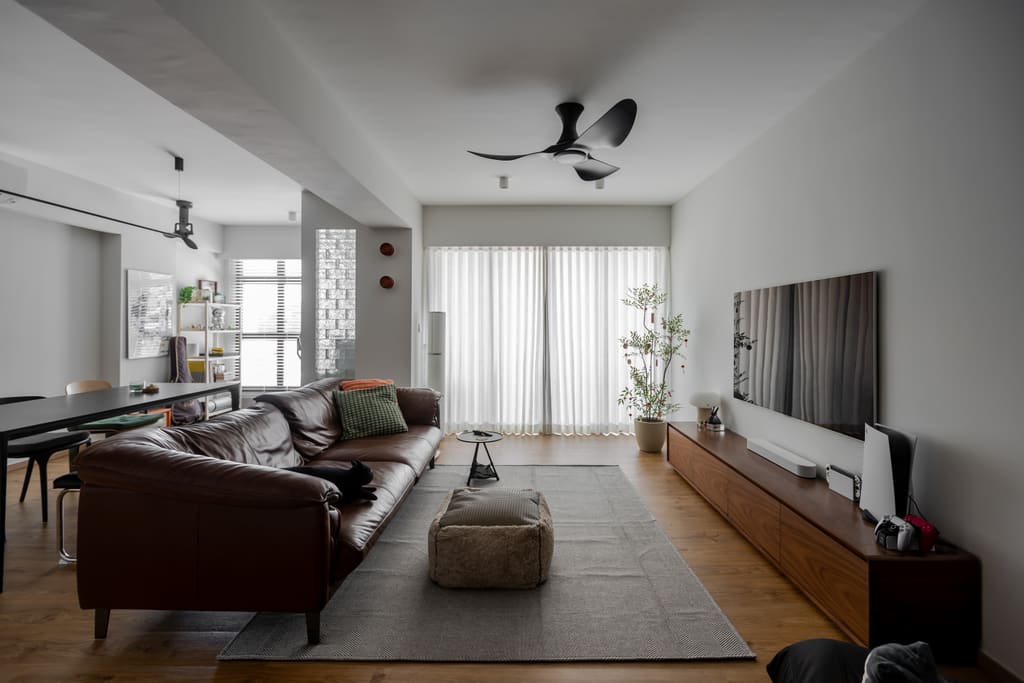 Completed BTO renovation at 238B Tengah Garden Walk by MET Interior, showing a mid-range BTO renovation cost scope in Singapore